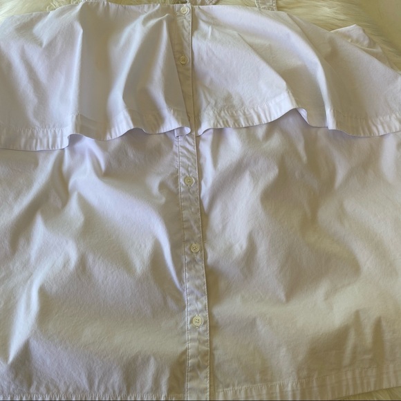Michael Kors, Blouse, Loose Blouse, White, XL - Picture 4 of 16